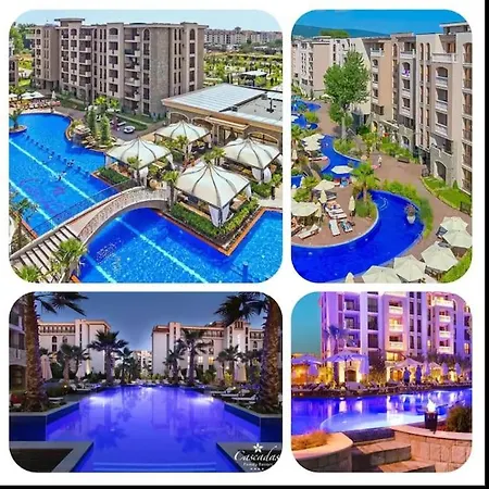 Apartament Cascadas, With A Pool View Słoneczny Brzeg